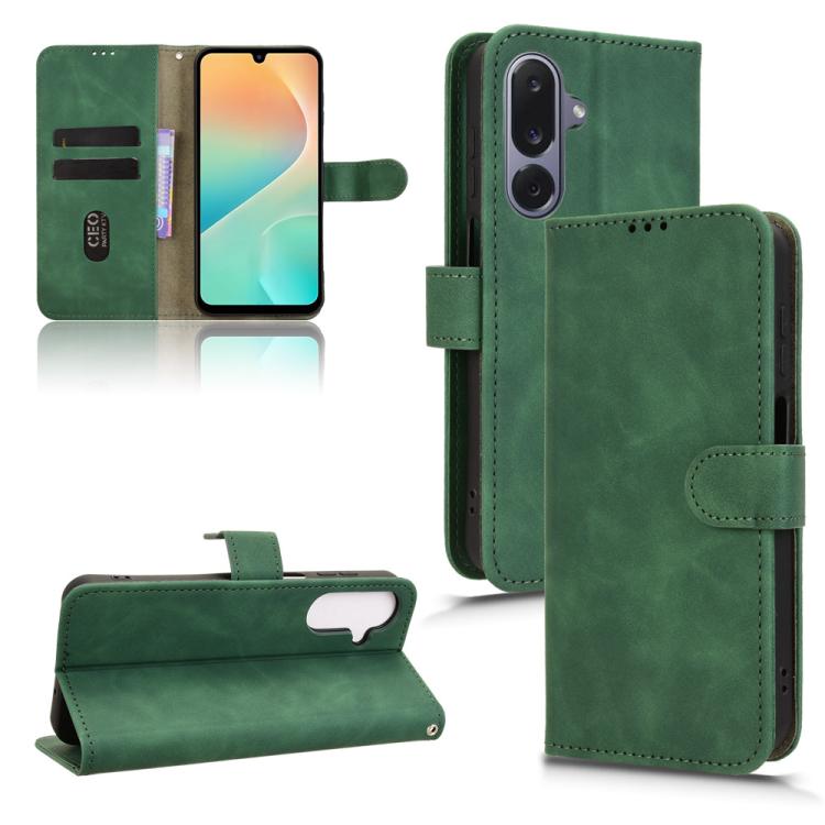 Skin Feel Magnetic Flip Leather Phone Case, For Samsung Galaxy S26+ 5G, For Samsung Galaxy S26 5G, For Samsung Galaxy S25 FE 5G, For Samsung Galaxy M36 5G, For Samsung Galaxy S25 Edge 5G, For Samsung Galaxy S25 5G, For Samsung Galaxy S25+ 5G           ...