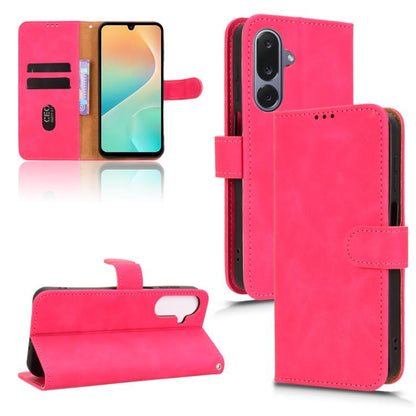 Skin Feel Magnetic Flip Leather Phone Case, For Samsung Galaxy S26+ 5G, For Samsung Galaxy S26 5G, For Samsung Galaxy S25 FE 5G, For Samsung Galaxy M36 5G, For Samsung Galaxy S25 Edge 5G, For Samsung Galaxy S25 5G, For Samsung Galaxy S25+ 5G           ...