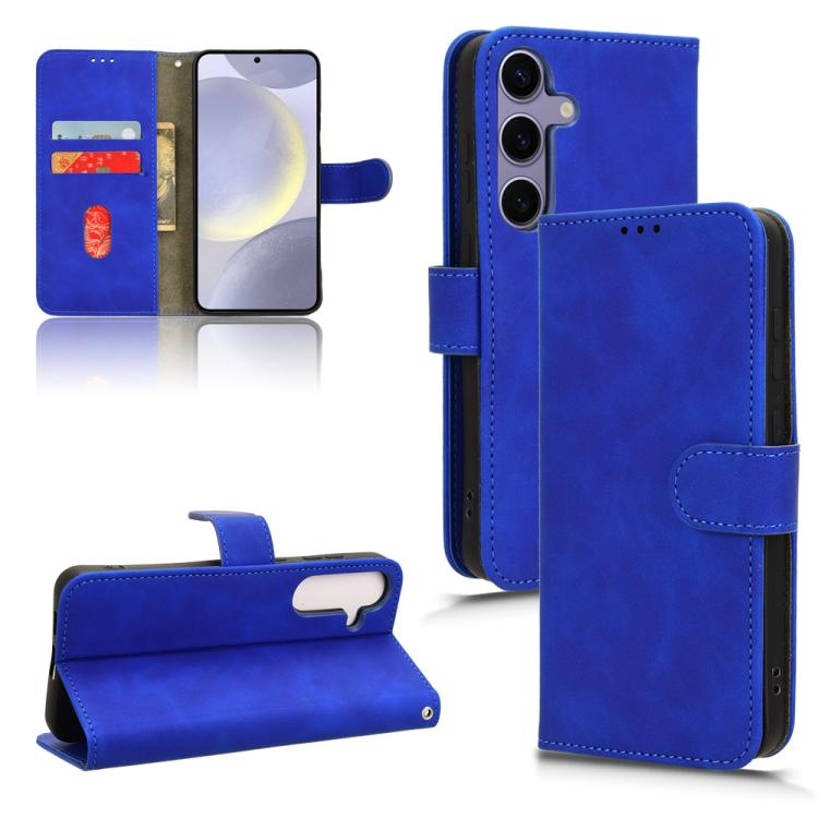 Skin Feel Magnetic Flip Leather Phone Case, For Samsung Galaxy S26+ 5G, For Samsung Galaxy S26 5G, For Samsung Galaxy S25 FE 5G, For Samsung Galaxy M36 5G, For Samsung Galaxy S25 Edge 5G, For Samsung Galaxy S25 5G, For Samsung Galaxy S25+ 5G           ...