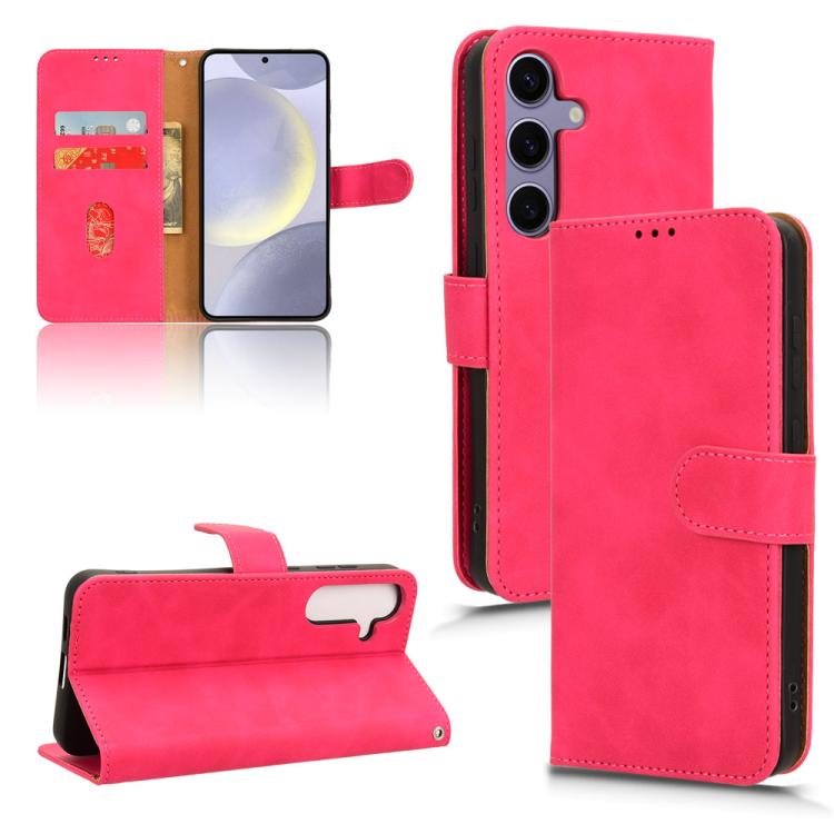 Skin Feel Magnetic Flip Leather Phone Case, For Samsung Galaxy S26+ 5G, For Samsung Galaxy S26 5G, For Samsung Galaxy S25 FE 5G, For Samsung Galaxy M36 5G, For Samsung Galaxy S25 Edge 5G, For Samsung Galaxy S25 5G, For Samsung Galaxy S25+ 5G           ...