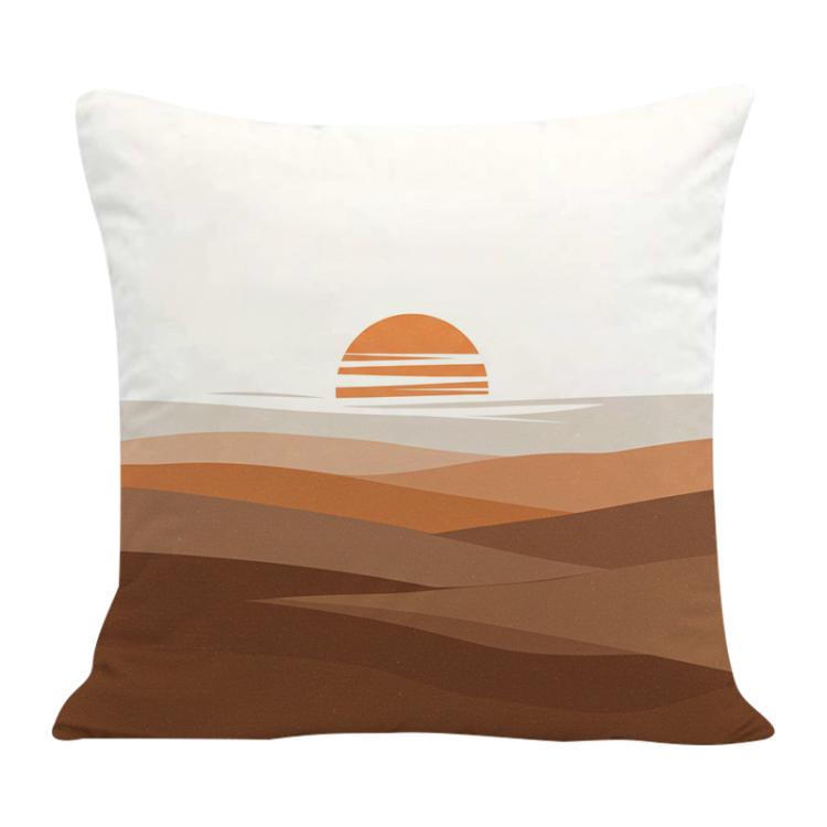 Sunset Printed Sofa Pillow Case No Core Print On Your Demand, 35x35cm, 40x40cm, 45x45cm, 50x50cm, 60x60cm