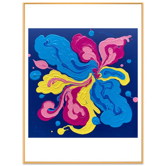 Butterfly Decorative Painting with Aluminum Alloy Frame Print On Your Demand, 15x20cm, 20x20cm, 30x30cm, 40x40cm, 50x50cm, 60x60cm, 70x70cm, 80x80cm, 90x90cm