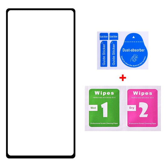Silk Printing High Aluminum Full Screen Tempered Glass Film, For Google Pixel 7a