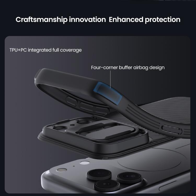 NILLKIN CamShield Pro Magnetic PC Phone Case, For iPhone 17 Pro Max, For iPhone 17 Pro, For iPhone 17, For iPhone Air