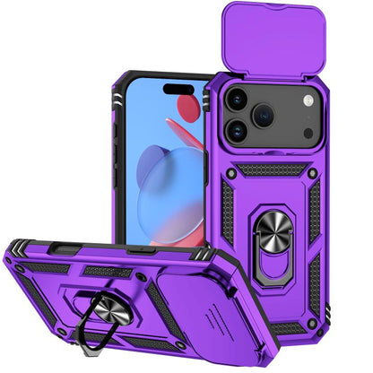 Sliding Camshield Holder Phone Case, For iPhone 18, For iPhone 18 Pro, For iPhone 18 Pro Max, For iPhone 17e / 16e, For iPhone 17 Pro Max, For iPhone 17 Pro, For iPhone 17, For iPhone Air