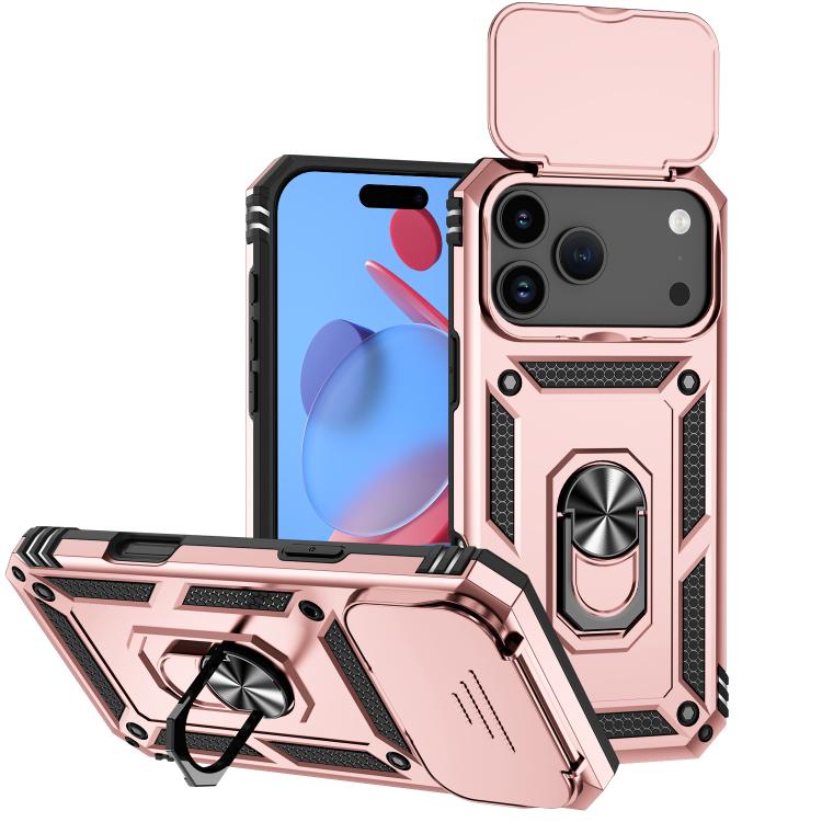 Sliding Camshield Holder Phone Case, For iPhone 18, For iPhone 18 Pro, For iPhone 18 Pro Max, For iPhone 17e / 16e, For iPhone 17 Pro Max, For iPhone 17 Pro, For iPhone 17, For iPhone Air