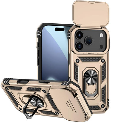 Sliding Camshield Holder Phone Case, For iPhone 18, For iPhone 18 Pro, For iPhone 18 Pro Max, For iPhone 17e / 16e, For iPhone 17 Pro Max, For iPhone 17 Pro, For iPhone 17, For iPhone Air