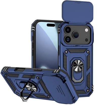 Sliding Camshield Holder Phone Case, For iPhone 18, For iPhone 18 Pro, For iPhone 18 Pro Max, For iPhone 17e / 16e, For iPhone 17 Pro Max, For iPhone 17 Pro, For iPhone 17, For iPhone Air