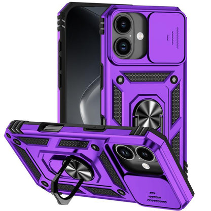 Sliding Camshield Holder Phone Case, For iPhone 18, For iPhone 18 Pro, For iPhone 18 Pro Max, For iPhone 17e / 16e, For iPhone 17 Pro Max, For iPhone 17 Pro, For iPhone 17, For iPhone Air