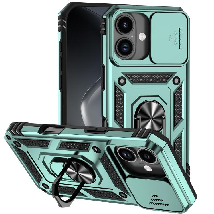 Sliding Camshield Holder Phone Case, For iPhone 18, For iPhone 18 Pro, For iPhone 18 Pro Max, For iPhone 17e / 16e, For iPhone 17 Pro Max, For iPhone 17 Pro, For iPhone 17, For iPhone Air