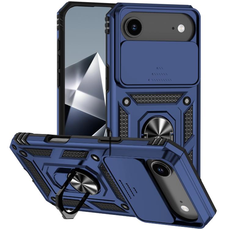 Sliding Camshield Holder Phone Case, For iPhone 18, For iPhone 18 Pro, For iPhone 18 Pro Max, For iPhone 17e / 16e, For iPhone 17 Pro Max, For iPhone 17 Pro, For iPhone 17, For iPhone Air