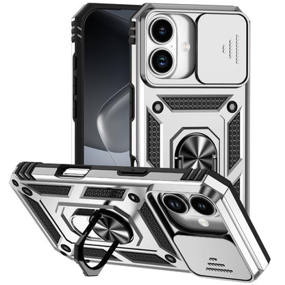 Sliding Camshield Holder Phone Case, For iPhone 18, For iPhone 18 Pro, For iPhone 18 Pro Max, For iPhone 17e / 16e, For iPhone 17 Pro Max, For iPhone 17 Pro, For iPhone 17, For iPhone Air