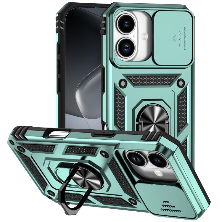 Sliding Camshield Holder Phone Case, For iPhone 18, For iPhone 18 Pro, For iPhone 18 Pro Max, For iPhone 17e / 16e, For iPhone 17 Pro Max, For iPhone 17 Pro, For iPhone 17, For iPhone Air
