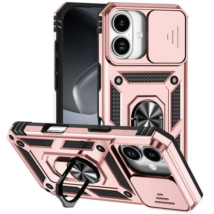 Sliding Camshield Holder Phone Case, For iPhone 18, For iPhone 18 Pro, For iPhone 18 Pro Max, For iPhone 17e / 16e, For iPhone 17 Pro Max, For iPhone 17 Pro, For iPhone 17, For iPhone Air