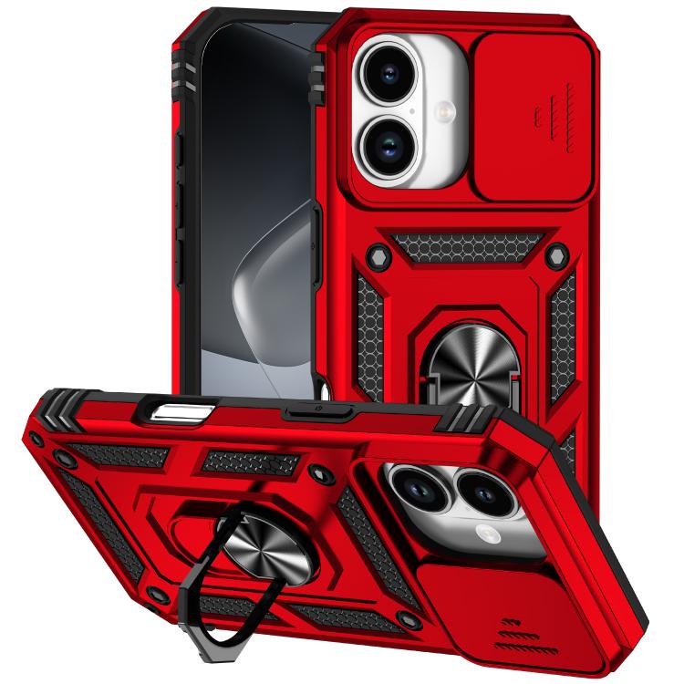 Sliding Camshield Holder Phone Case, For iPhone 18, For iPhone 18 Pro, For iPhone 18 Pro Max, For iPhone 17e / 16e, For iPhone 17 Pro Max, For iPhone 17 Pro, For iPhone 17, For iPhone Air