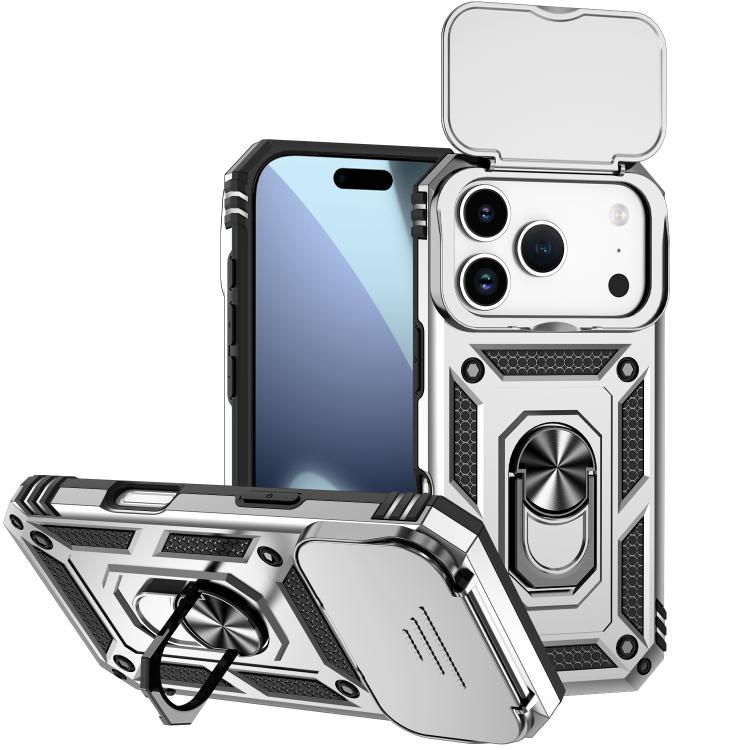 Sliding Camshield Holder Phone Case, For iPhone 18, For iPhone 18 Pro, For iPhone 18 Pro Max, For iPhone 17e / 16e, For iPhone 17 Pro Max, For iPhone 17 Pro, For iPhone 17, For iPhone Air