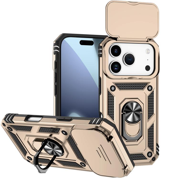 Sliding Camshield Holder Phone Case, For iPhone 18, For iPhone 18 Pro, For iPhone 18 Pro Max, For iPhone 17e / 16e, For iPhone 17 Pro Max, For iPhone 17 Pro, For iPhone 17, For iPhone Air
