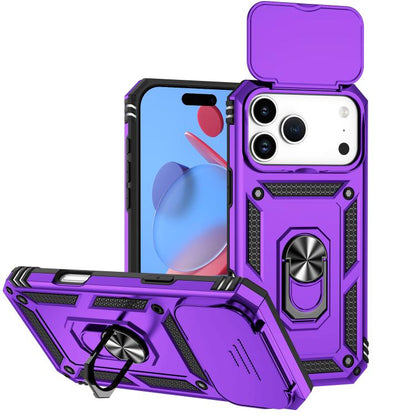 Sliding Camshield Holder Phone Case, For iPhone 18, For iPhone 18 Pro, For iPhone 18 Pro Max, For iPhone 17e / 16e, For iPhone 17 Pro Max, For iPhone 17 Pro, For iPhone 17, For iPhone Air