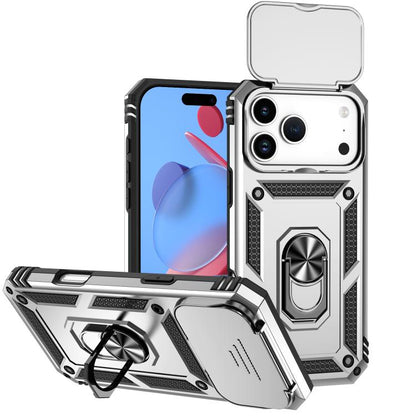 Sliding Camshield Holder Phone Case, For iPhone 18, For iPhone 18 Pro, For iPhone 18 Pro Max, For iPhone 17e / 16e, For iPhone 17 Pro Max, For iPhone 17 Pro, For iPhone 17, For iPhone Air