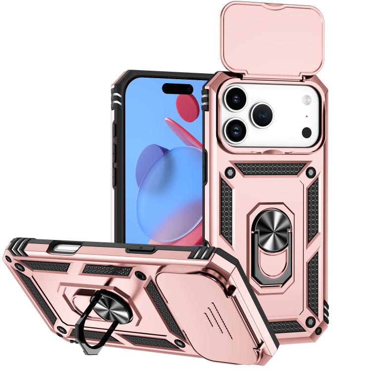 Sliding Camshield Holder Phone Case, For iPhone 18, For iPhone 18 Pro, For iPhone 18 Pro Max, For iPhone 17e / 16e, For iPhone 17 Pro Max, For iPhone 17 Pro, For iPhone 17, For iPhone Air