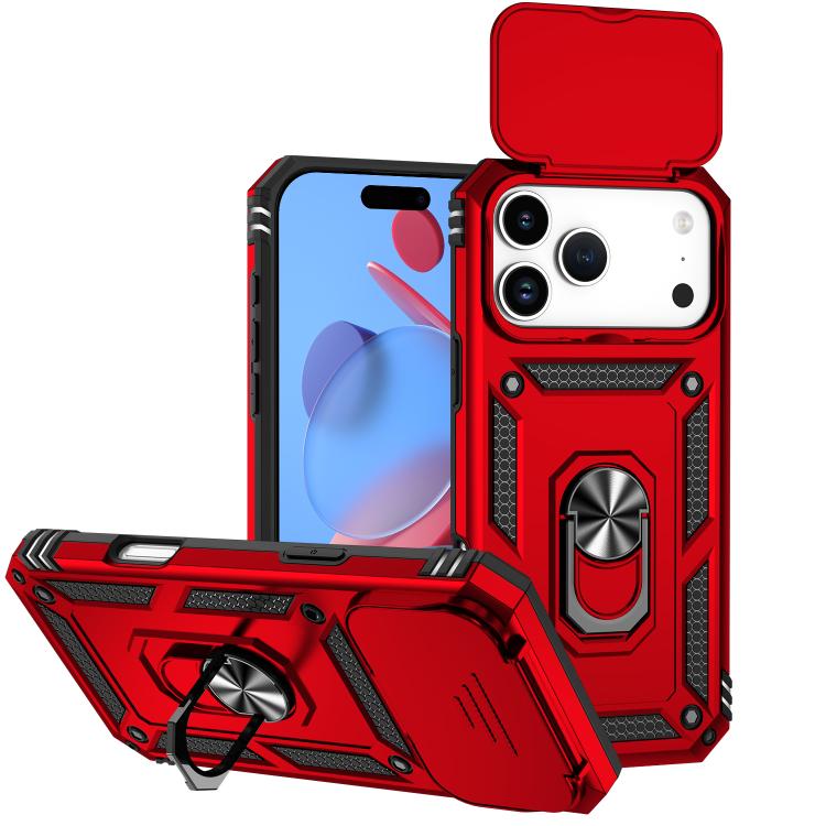 Sliding Camshield Holder Phone Case, For iPhone 18, For iPhone 18 Pro, For iPhone 18 Pro Max, For iPhone 17e / 16e, For iPhone 17 Pro Max, For iPhone 17 Pro, For iPhone 17, For iPhone Air