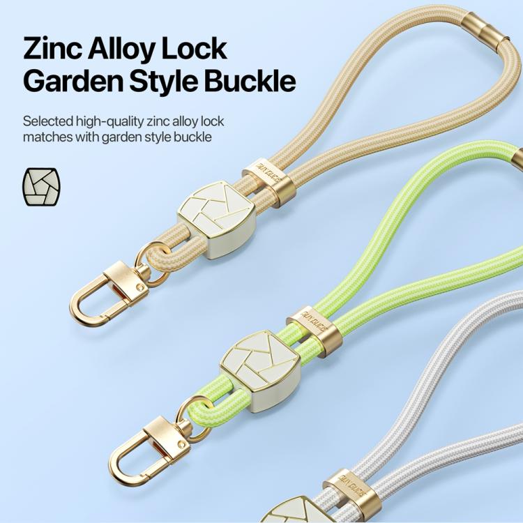 DUX DUCIS Garden Series Broken Ice Pattern Adjustable Short Phone Lanyard