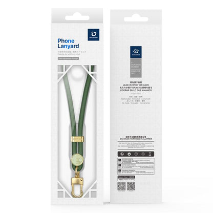 DUX DUCIS Garden Series Tile Pattern Adjustable Short Phone Lanyard