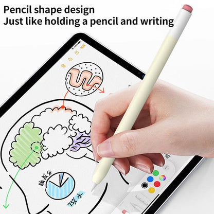Anti-roll Silicone Protective Stylus Pen Case, For Apple Pencil 2 / Pro