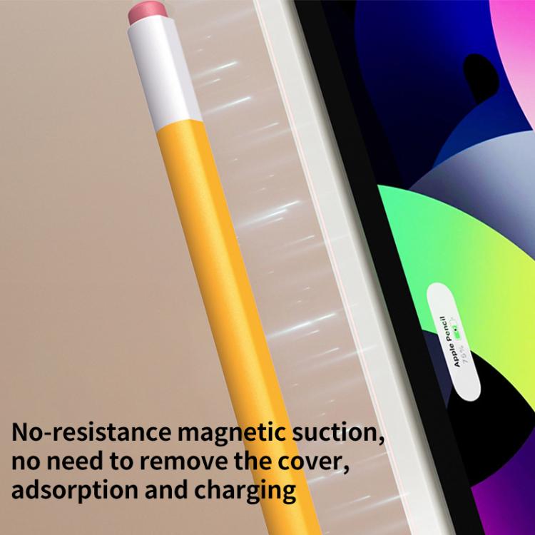 Anti-roll Silicone Protective Stylus Pen Case, For Apple Pencil 2 / Pro