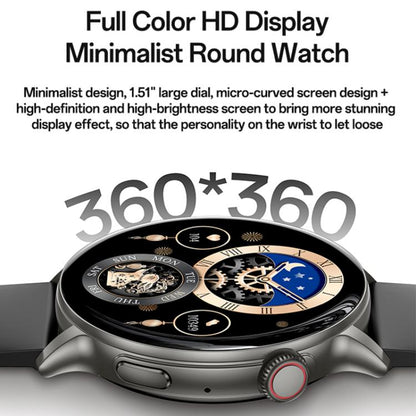 Yesido IO28 Smart Watch, 1.51 inch Screen, Support BT Call / Heart Rate, IO28