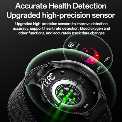Yesido IO28 Smart Watch, 1.51 inch Screen, Support BT Call / Heart Rate, IO28