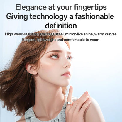 Yesido IO33 Health Monitor Smart Ring, Support Body Temperature / Heart Rate / Blood Pressure / Female Physiological Reminder, 57mm Inner Circumference, 60mm Inner Circumference, 63mm Inner Circumference, 65mm Inner Circumference, 68mm Inner Circumference
