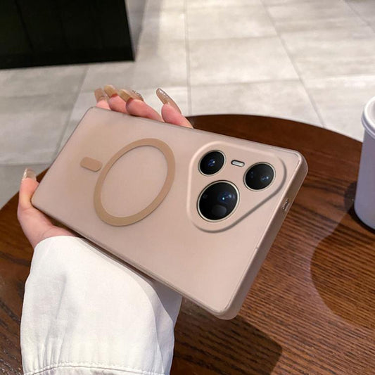 Fine Hole Ice Fog MagSafe PC Phone Case, For Huawei Pura 80 Ultra 5G, For Huawei Pura 80 Pro 5G, For Huawei Pura 80 5G, For Huawei nova 14 Ultra, For Huawei nova 14 Pro, For Huawei nova 14, For Huawei nova 13 Pro, For Huawei nova 13