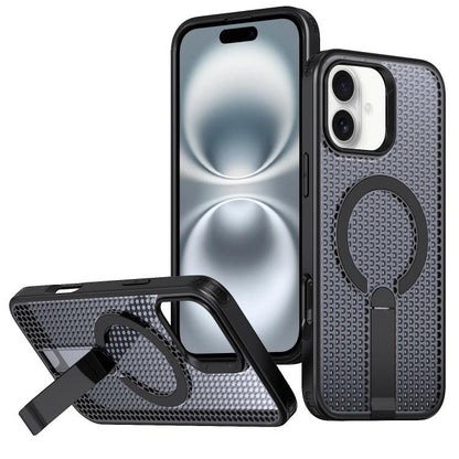 Honeycomb Cooling MagSafe Holder Phone Case