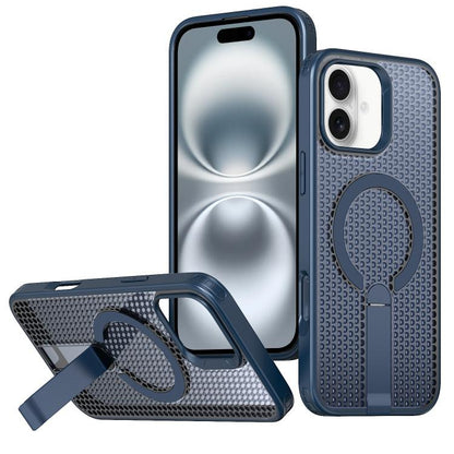 Honeycomb Cooling MagSafe Holder Phone Case