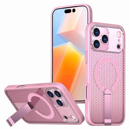 Honeycomb Cooling MagSafe Holder Phone Case