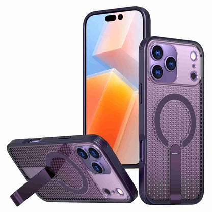 Honeycomb Cooling MagSafe Holder Phone Case