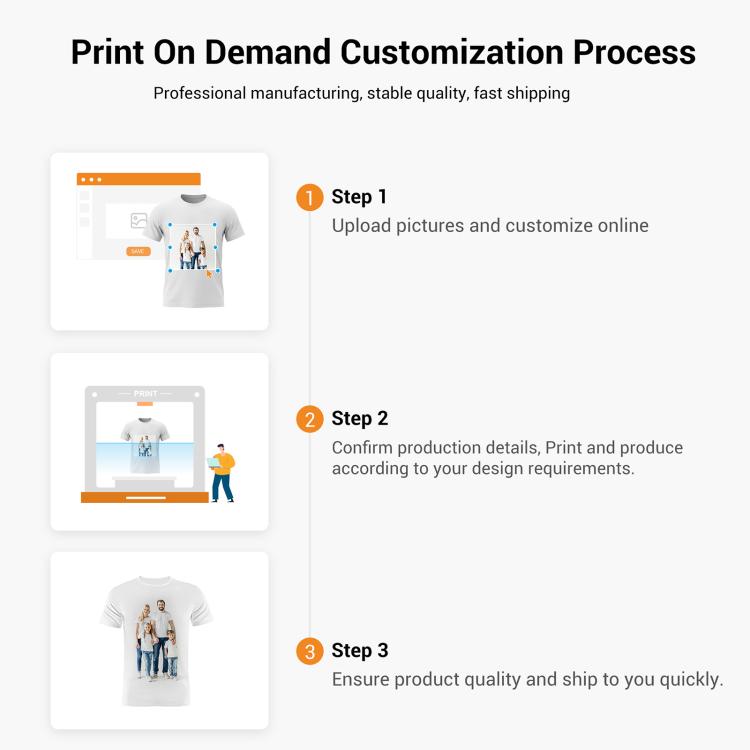 Summer Printed Round Neck Modal Short Sleeve T-shirt Print On Your Demand, S, M, L, XL, XXL, XXXL, XXXXL, XXXXXL