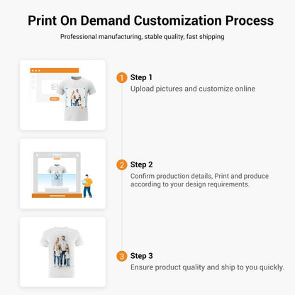 Summer Printed Round Neck Modal Short Sleeve T-shirt Print On Your Demand, S, M, L, XL, XXL, XXXL, XXXXL, XXXXXL