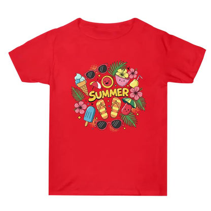 Summer Printed Summer Baggy Cotton Short Sleeve T-shirt Print On Your Demand, S, M, L, XL, XXL, XXXL