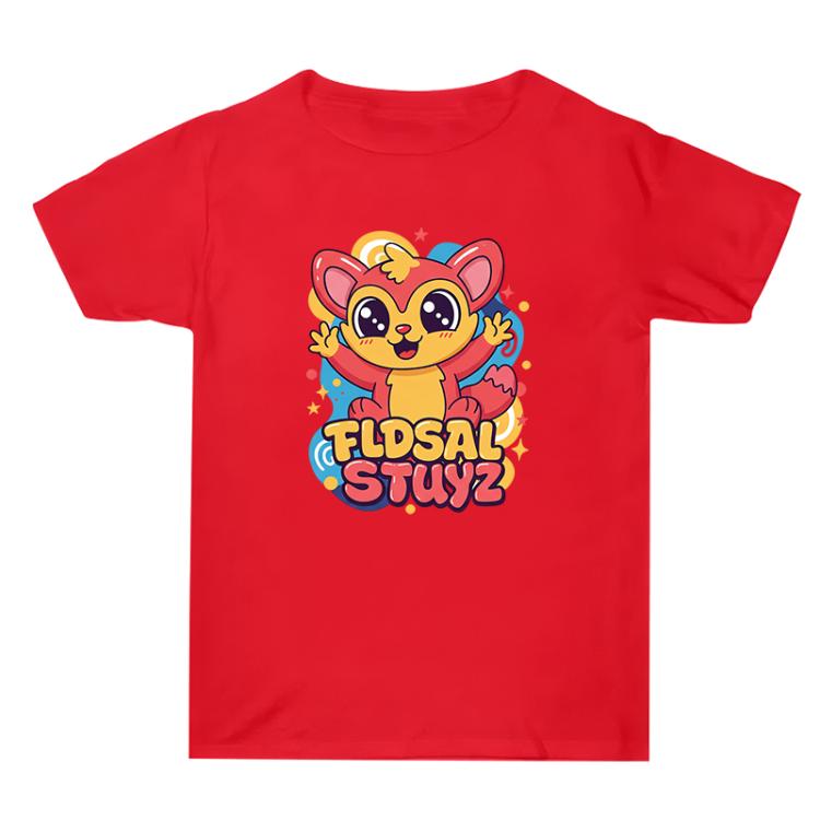 Red Elf Printed Summer Baggy Cotton Short Sleeve T-shirt Print On Your Demand, S, M, L, XL, XXL, XXXL