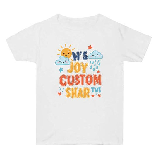 T-shirt d'été ample en coton à manches courtes imprimé sur mesure JOY CUSTOM, tailles S, M, L, XL, XXL, XXXL
