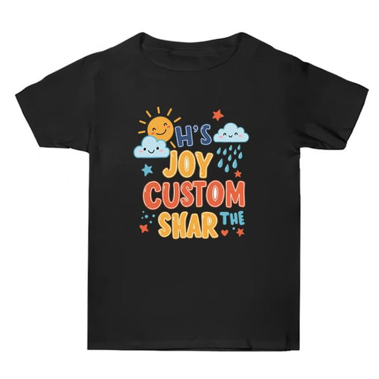 T-shirt d'été ample en coton à manches courtes imprimé sur mesure JOY CUSTOM, tailles S, M, L, XL, XXL, XXXL