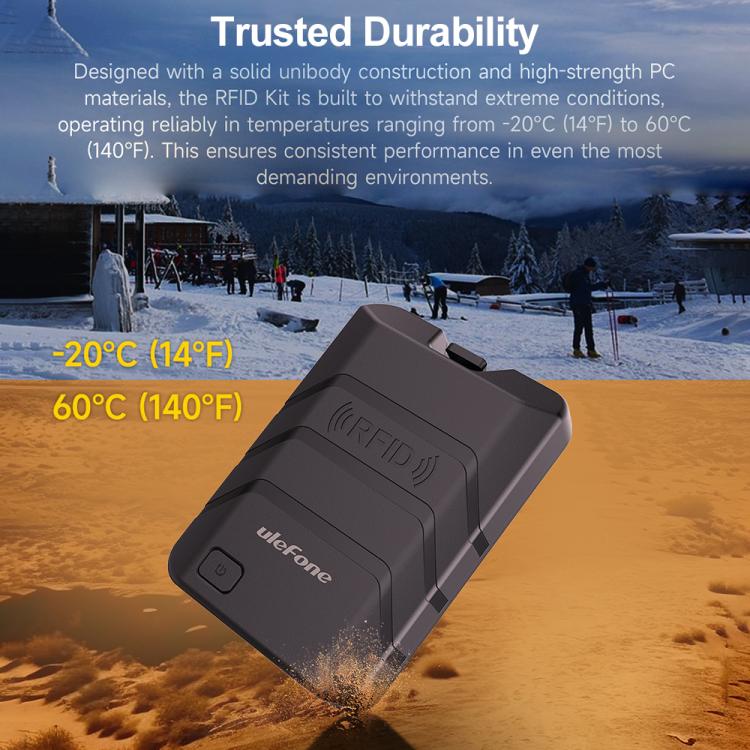 Ulefone Bluetooth 5.2 Portable UHF RFID Tag Reader