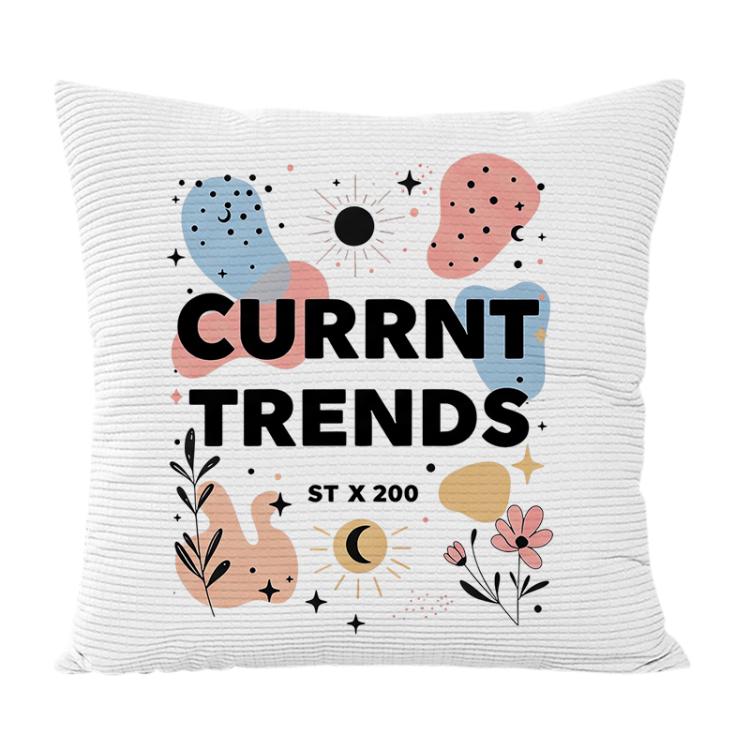 Current Trends Printed Sofa Pillow With Core Print On Your Demand, 35x35cm, 40x40cm, 45x45cm, 50x50cm, 60x60cm