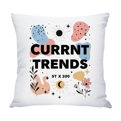 Current Trends Printed Sofa Pillow With Core Print On Your Demand, 35x35cm, 40x40cm, 45x45cm, 50x50cm, 60x60cm