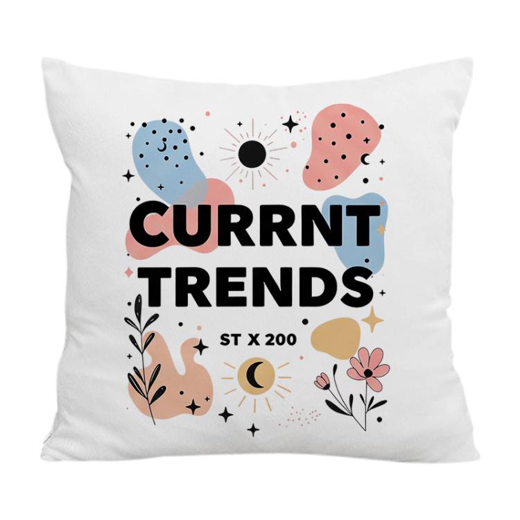 Current Trends Printed Sofa Pillow With Core Print On Your Demand, 35x35cm, 40x40cm, 45x45cm, 50x50cm, 60x60cm
