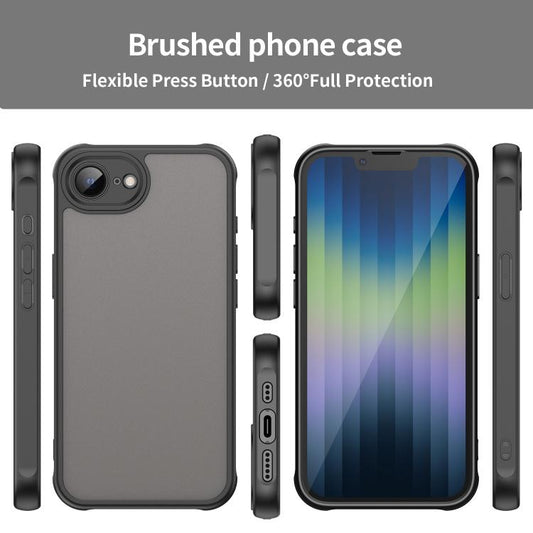 Fan Dun Series TPU Hybrid PC Frosted Phone Case, For iPhone 17e / 16e, For iPhone 17 Pro Max, For iPhone 17 Pro, For iPhone 17, For iPhone Air, For iPhone 16 Pro Max, For iPhone 16 Pro, For iPhone 16 Plus, For iPhone 16, For iPhone 15 Pro Max          ...