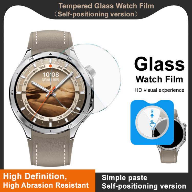 imak Tempered Glass Watch Film, Self-positioning Version, For OPPO Watch X2