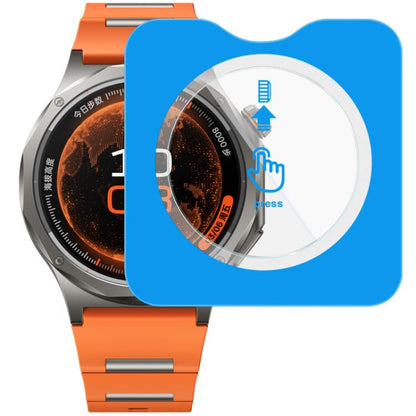 imak Tempered Glass Watch Film, Self-positioning Version, For OPPO Watch X3 Mini High Gloss Gold, For OPPO Watch X3, For OPPO Watch X2